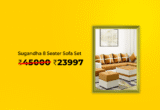 Sugandha 8 Seater Sofa